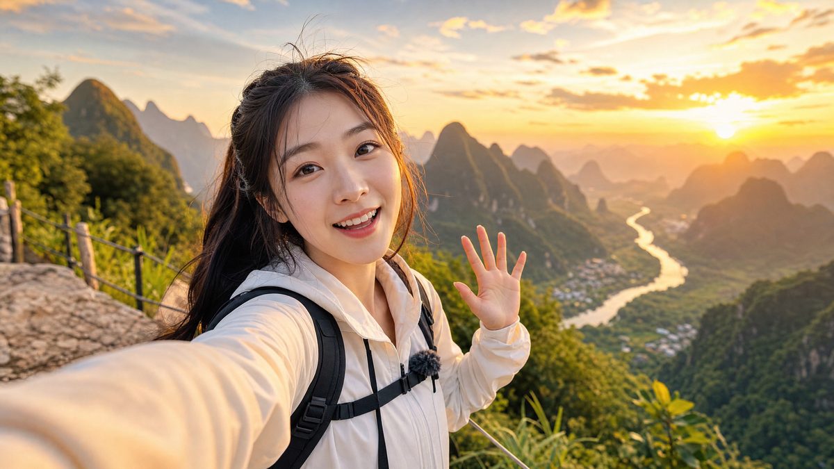 里番网桂林山水旅行vlog生活视频分享